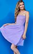 Jovani K68936 Beaded Strapless Short Dress