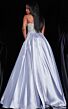 Jovani K66689 Pleated Skirt Strapless Prom Dress