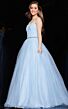Jovani K66712 Lace-Up Back Long Party Dress