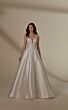 Mori Lee 4133 Moira Plunging Neck Low Back Wedding Dress
