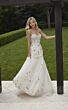 Mori Lee 2608 Persephone Floral Fit-And-Flare Bridal Gown