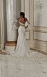 Mori Lee 2615 Padma Illusion Sides Petal Train Wedding Gown