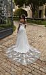 Mori Lee 2618 Pandora A-Line Sheer Train Bridal Dress
