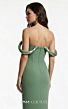 MNM Couture B1233 Sequin Off-The-Shoulder Column Dress