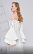 MNM Couture B1103 Bell Sleeves Off The Shoulder Dress