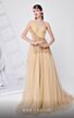 MNM Couture B1110 One Shoulder Embellished Ruched Dress