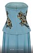 MNM Couture B1117 Peplum Corset Embroidered Strapless Dress