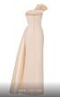 MNM Couture B1130 Side Tail Draped Top Strapless Dress