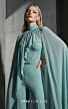 MNM Couture E0143 Corset Bodice Chiffon High Neck Jumpsuit