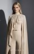MNM Couture E0143 Corset Bodice Chiffon High Neck Jumpsuit