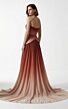 MNM Couture E0153 Ruched Bodice Peplum A-Line Dress