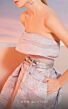 MNM Couture E0006 Long Train Belted Waist Strapless Dress