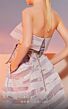 MNM Couture E0006 Long Train Belted Waist Strapless Dress