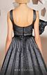 MNM Couture E0017 Layered Skirt Embellished Top Two Strap Dress