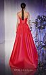 MNM Couture E0031 Detached Sleeves High Slit One Strap Dress