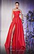 MNM Couture E0031 Detached Sleeves High Slit One Strap Dress