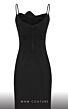MNM Couture E0039 Spaghetti Straps Embellished Dress