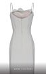MNM Couture E0039 Spaghetti Straps Embellished Dress