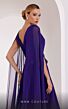 MNM Couture E0061 Floor-Length Sleeves Bateau Neckline Dress