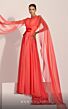 MNM Couture E0061 Floor-Length Sleeves Bateau Neckline Dress