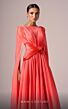 MNM Couture E0061 Floor-Length Sleeves Bateau Neckline Dress