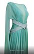 MNM Couture E0061 Floor-Length Sleeves Bateau Neckline Dress