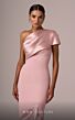 MNM Couture E0083 One Shoulder Mermaid Silhouette Dress