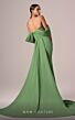 MNM Couture E0085 Panel Train Off The Shoulder Dress