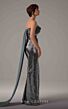 MNM Couture E0087 Watteau Train Strapless Embroidered Dress