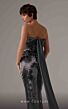 MNM Couture E0087 Watteau Train Strapless Embroidered Dress