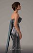 MNM Couture E0087 Watteau Train Strapless Embroidered Dress