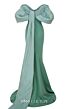 MNM Couture E0088 Watteau Train Off The Shoulder Dress