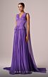 MNM Couture E0086 A-Line Ruched Bodice Sleeveless Dress