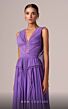 MNM Couture E0086 A-Line Ruched Bodice Sleeveless Dress