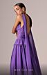 MNM Couture E0086 A-Line Ruched Bodice Sleeveless Dress