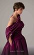 MNM Couture E0089 Strapless Satin Draped A-Line Dress