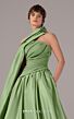 MNM Couture E0089 Strapless Satin Draped A-Line Dress