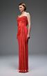MNM Couture E0104 Asymmetric Off The Shoulder Fitted Dress