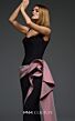 MNM Couture E0117 Side Tail Black Sweetheart Neck Column Dress