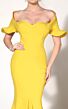 MNM Couture 2144A Ruffle Sleeve Off The Shoulder Dress