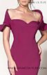 MNM Couture 2144A Ruffle Sleeve Off The Shoulder Dress
