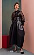 MNM Couture 2520 Wing Collar Sheer Sleeve Dress