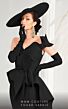 MNM Couture 2553 Side Tail One Shoulder Ruffle Dress