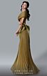 MNM Couture 2692 Side Overskirt Off The Shoulder Dress