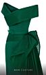 MNM Couture 2692 Side Overskirt Off The Shoulder Dress