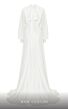 MNM Couture 2706A Split Sleeves High Neck Overskirt Jumpsuit