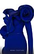 MNM Couture 2714 One Sleeve Off The Shoulder Ruffle Dress
