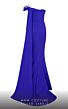 MNM Couture 2720 Embellished Neckline Slit Skirt Dress