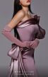 MNM Couture 2722 One Sleeve Side Tail Dress