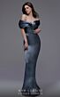 MNM Couture 2729 Off The Shoulder Pleated Dress